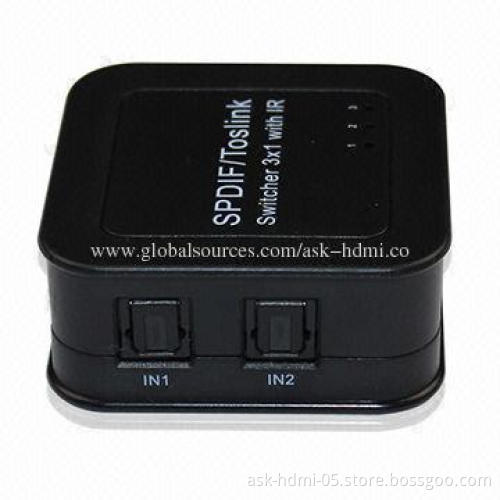 SPD IF/To Link Digital Optical Audio 3 x 1 Switchers